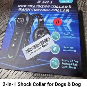 2-in-1 Shock Collar for Dogs